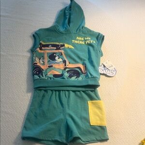 Bluey Kids Adventure Set - Green and Yellow